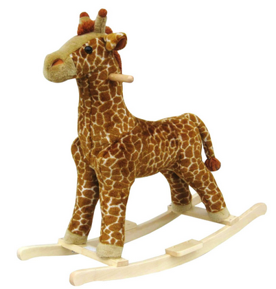 Happy Trail Plush Giraffe Rocking Animal #GiftIdea #ChristmasGiftForKids #Sale