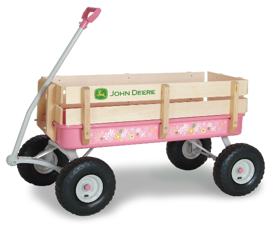 John Deere Steel Stake Wagon For Kids #Sale #FreeOneDayShipping #GiftForKids