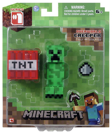 Minecraft Core Creeper Action Figure with Accessory #LastMinuteGiftIdea #GiftForKids #Minecraft
