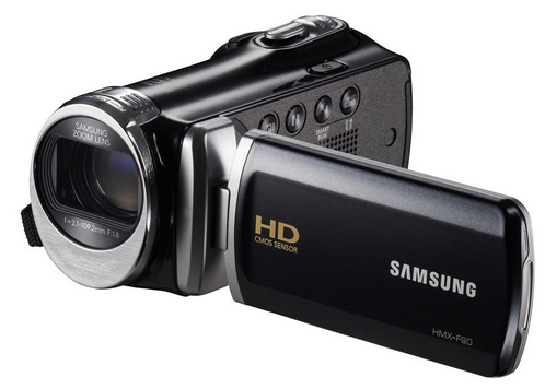 Samsung F90 Black Camcorder LCD Screen and HD Video Recording - Last Minut Gift Idea - FREE One Day Shipping