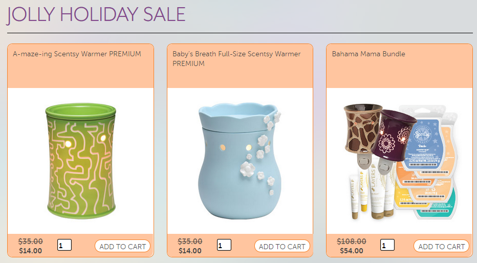 Scentsy sale