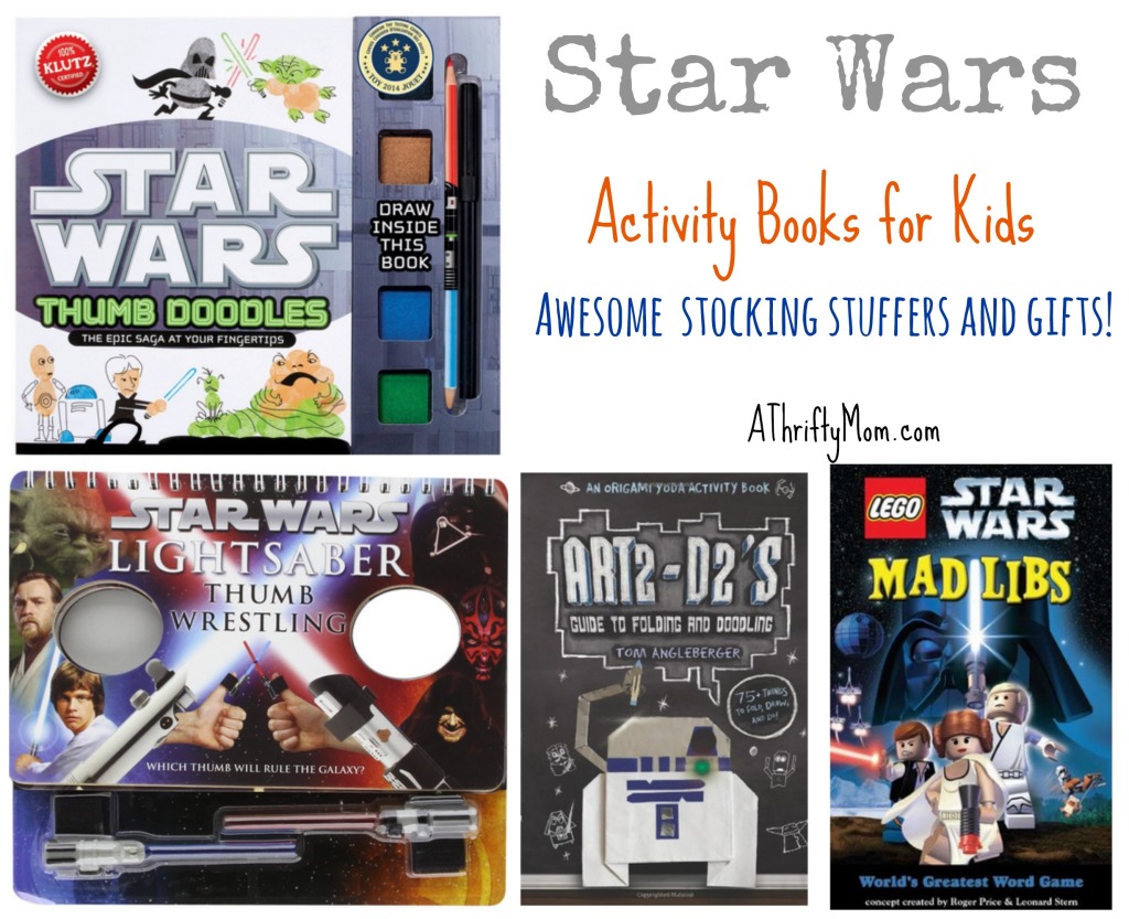 Star Wars Activity Books for Kids #StockingStuffers #GiftsforKids #StarWars