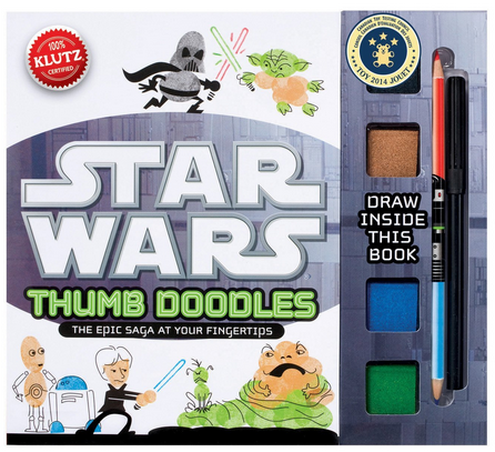 Star Wars Thumb Doodle - The Epic Saga at your Fingertips #GiftForKids #StarWars #StockingStuffer