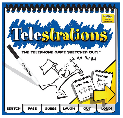 Telestrations - The Original On Sale - Family Fun Night #ChristmasGiftIdea #GameNight