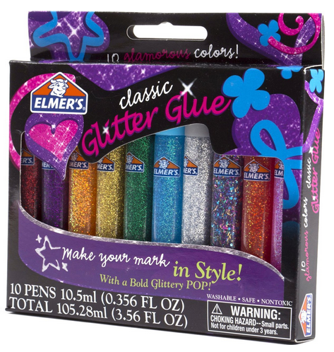 Washable Glitter Pens 10 pk #GiftForKids #KidsArt