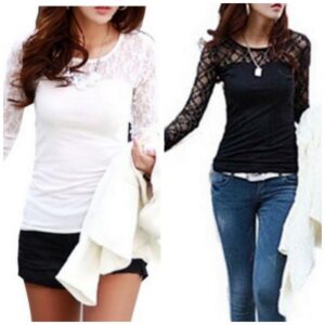 lace long sleeve top
