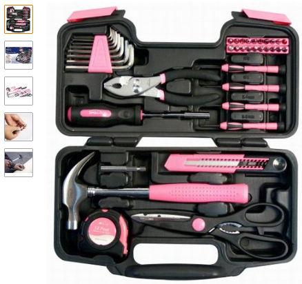 pink tools on sale and free shipping options, girl gift ideas. Amazon deals online