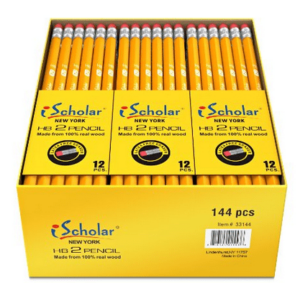 144 Bulk number 2 pencils Class Pack Teacher gift