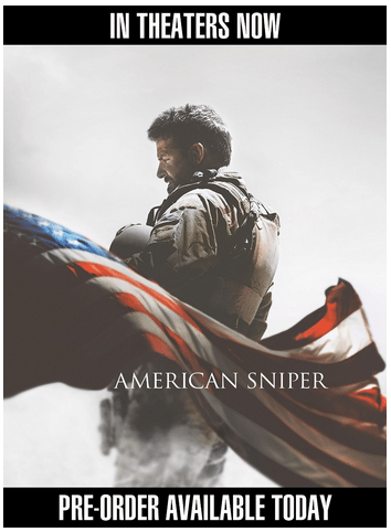 American Sniper on DVD - Now available for pre-order!