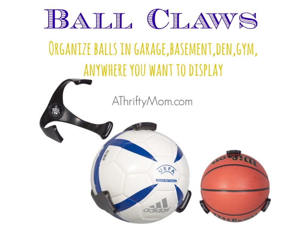 Ball Claws - Easy way to store and organize your sports balls