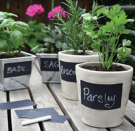 Chalk Blackboard Mason Jar Labels Stickers - Perfect for organizing and labeling!