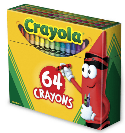 Crayola 64-Pk Crayons with Sharpener #GiftForKids #TeacherGift #Coloring