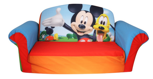 Disney Mickey Mouse - 2 in 1 Flip Open Sofa #KidsFurniture