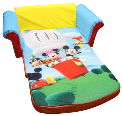 Disney Mickey Mouse - 2 in 1 Flip Open Sofa Marshmallow Furniture #KidsFurniture
