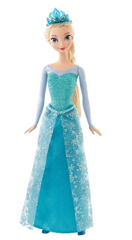 Frozen Princess Elsa Sparkle Dress Doll