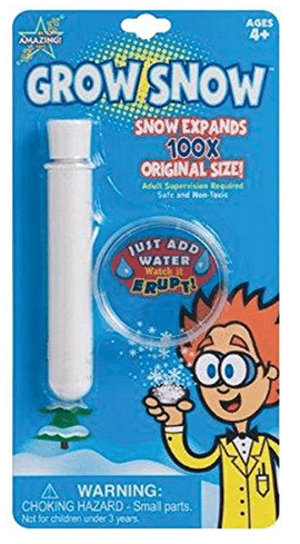 Grow Snow - Fun Activity for Kids - Can be used over and over again #Science