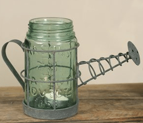 Home Decor for the Kitchen, mason jar watering can, love these shabby chic idea, home decor for less, Kitchen design ideas