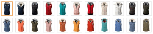 Hooded Fleece Padded Sleeveless Down Vest low as $13.99 - More Styles and Colors to Choose From!