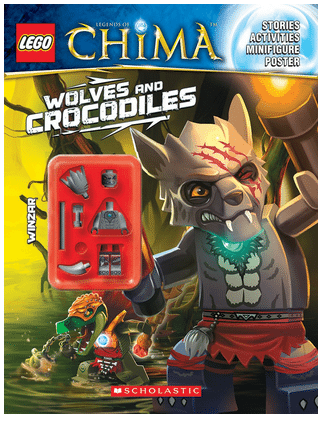 LEGO Legends of Chima - Wolves and Crocodiles - Book and Mini Fig #GiftForKids #PriceDrop