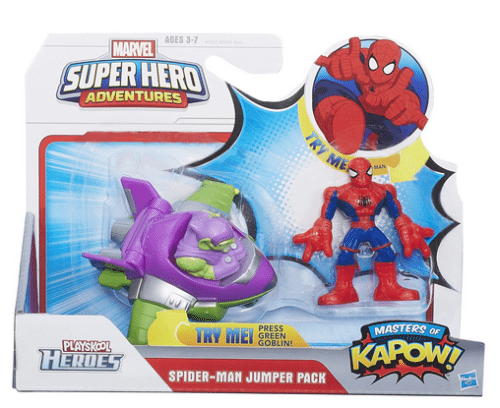 Playskool Heroes Super Hero Adventures Mini Masters Spider-Man Jumper Pack - ONLY $1.83!!! Don't Miss This Deal!