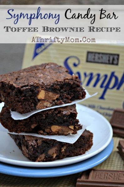 Symphony Candy Bar Toffee Brownie Recipe
