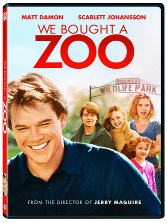 We Bought a Zoo DVD just $2.99