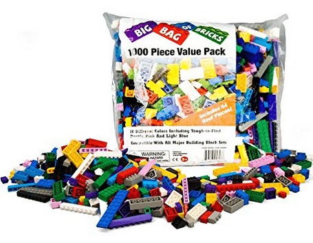 1000 piece bult lego set