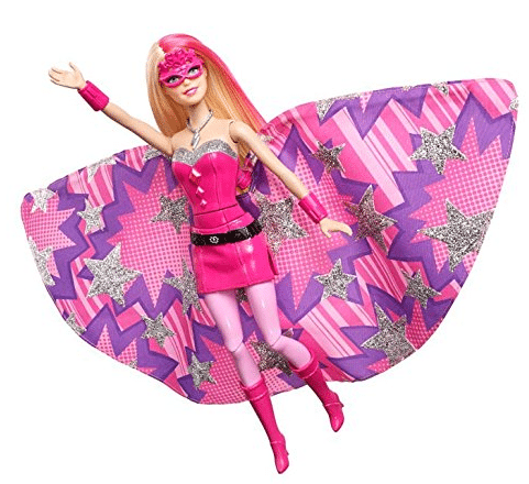 Barbie Princess Power Super Sparkle Doll - Barbie changes from a princess into a superhero! So much fun - Great Gift Idea!
