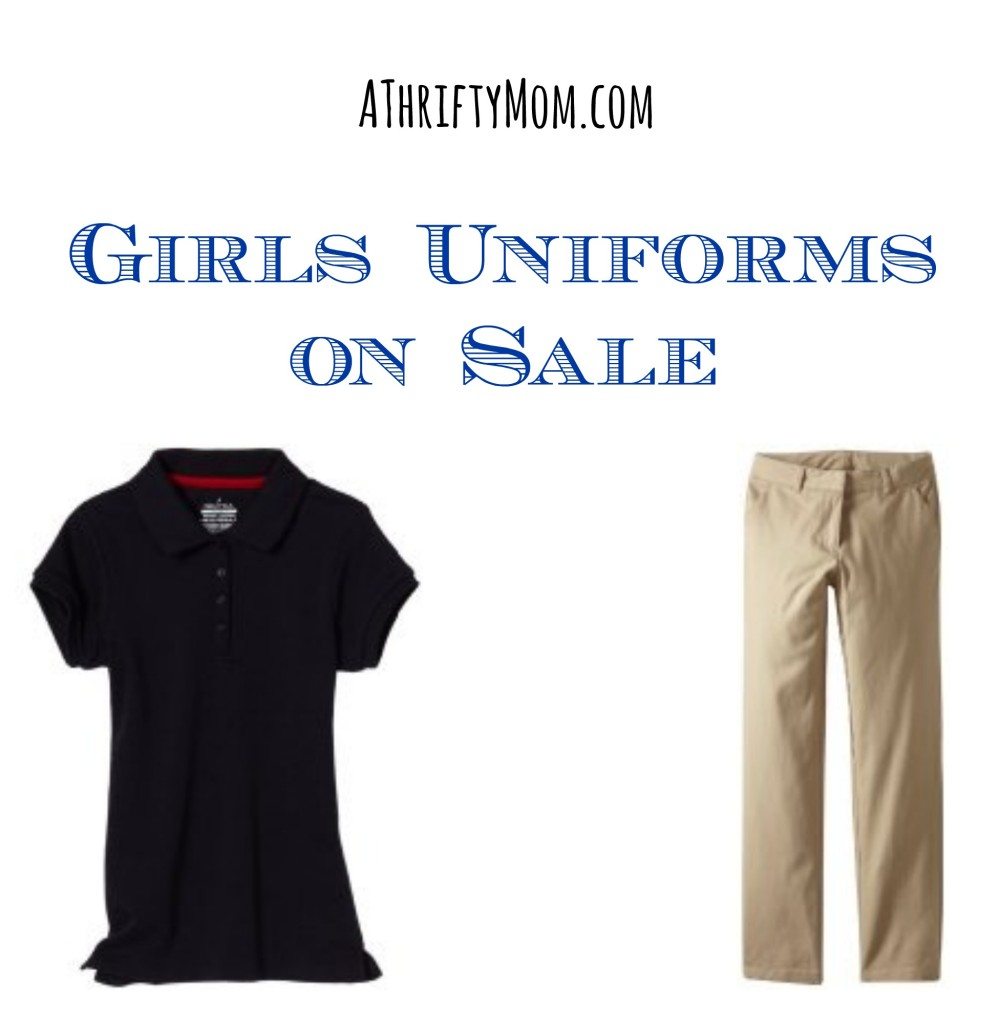 Girls School Uniforms on Sale - Great time to stock up - Perfect time to buy if your kid went through a growth spurt like mine!