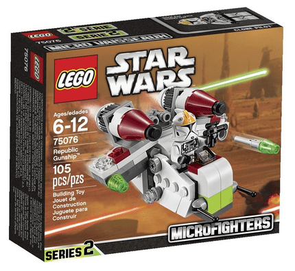 LEGO Star Wars Republic Gunship #LEGO #GifForKids #StarWars