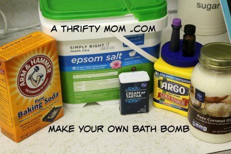 Make your own Bath Bomb ingredients