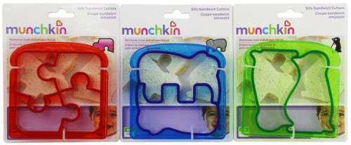 Silly Sandwich Cutters 3ct ~ Change up the same old sandwich routine - Perfect for Kids' Lunches