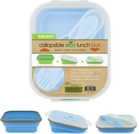 collapsible silicone lunch box