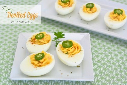 Easy Deviled Eggs The Best Spicy Recipe you will ever taste, Classic Deviled Egg Finger food with a kick, Easter Egg Recipe Ideas