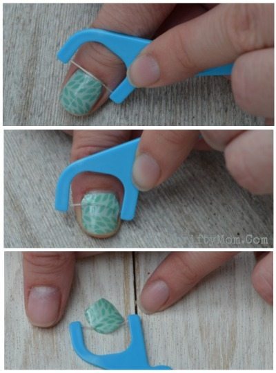 Floss method How to easily remove jamberry nail wraps without causing damage to your nails, Nailart, Nail art wraps tips and tricks for nail Design