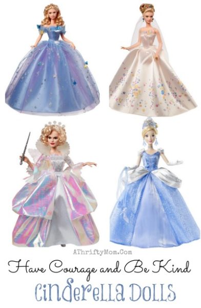 Have Courage and Be Kind, , Cinderella Disney dolls  2015, Cinerella themed party ideas
