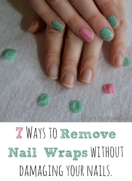 How to easily remove jamberry nail wraps without causing damage to your nails, Nailart, Nail art wraps tips and tricks for nail Design