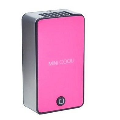 Stay cool this summer, Portable USB Rechargeable Hand Held Air Conditioner Summer Cooler Fan