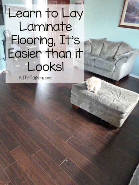 Learn to Install your Own Laminate Flooring Part Two the Installation