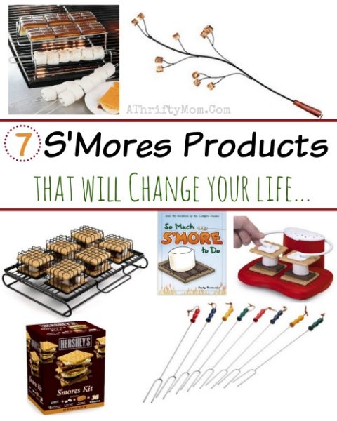 smores products that you never knew you needed, if you love smores these are LIFE CHANGING, make the campfire recipe or camping menu so much easier