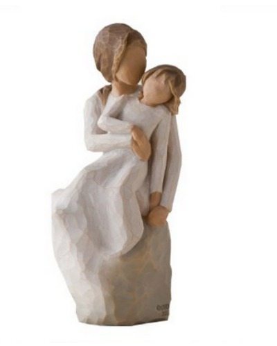 willowtree mother and daughter figurine, mothers day gift idea, gift idea, mother and daughter, willowtree figurine