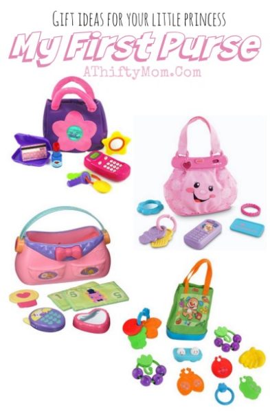 1st birthday gift ideas, baby girl toys and gift ideas, girls first purse with free shipping options
