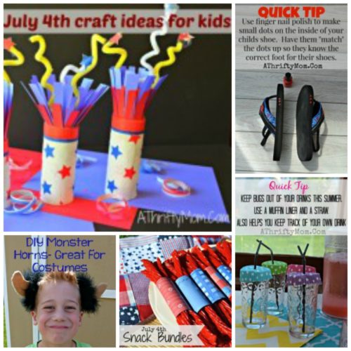 July 4th, hacks for kids, party ideas
