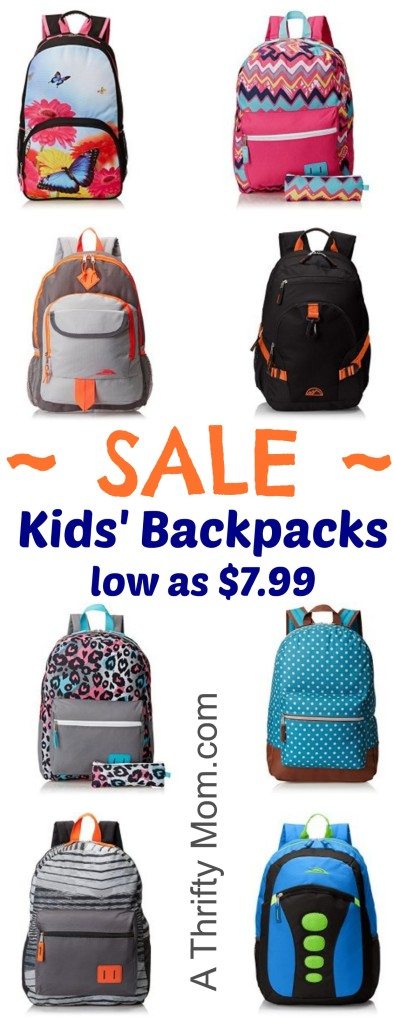 Kids Backpacks On Sale