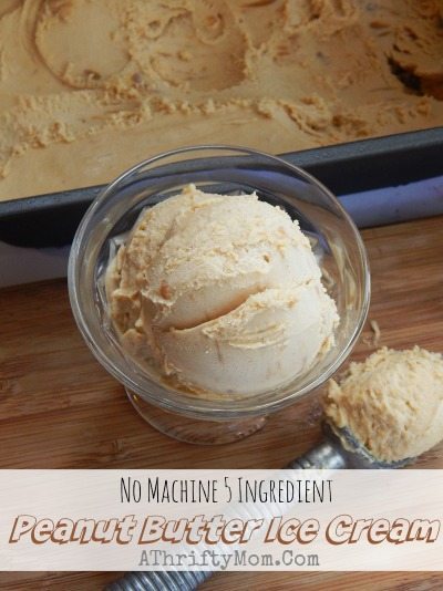 No Machine Peanut Butter Ice Cream Recipe, no turn ice cream so easy to make once you try it you will make it all the time, sum