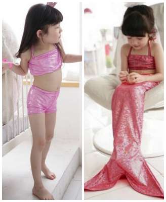 Child Mermaid Swim Suit and tail