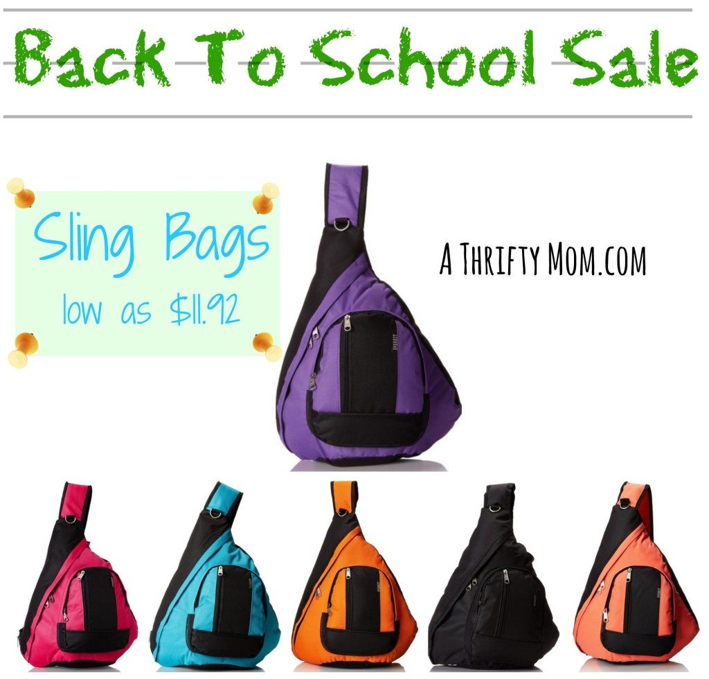 Back to School Sale - Sling Bags