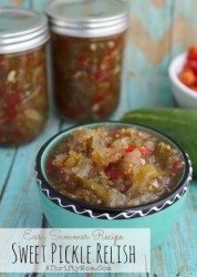 Relish, how to make relish fresh from your garden, canning made simple, homecanning recipe