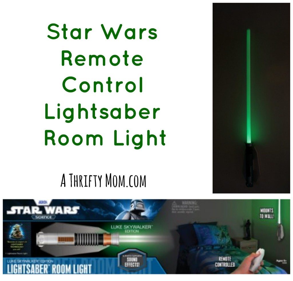 Star Wars Remote Control Lightsaber Room Light On Sale