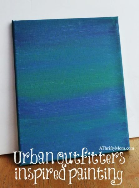 Urban outfitters inspired painting, peacock, painting, jewel tones, urban outfitters, color, thrifty home decor